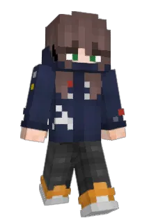 nostohaarukka Minecraft avatar full body