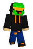 notberty Minecraft avatar full body