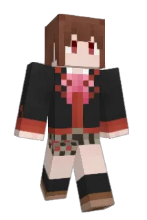 novichan Minecraft avatar full body