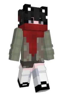 nyacery Minecraft avatar full body