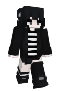 nyacore Minecraft avatar full body