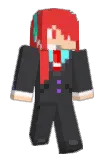 nyamantic Minecraft avatar full body