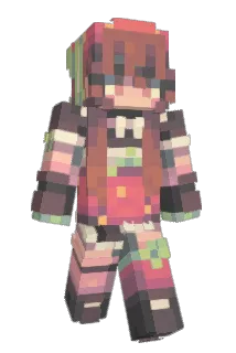 nyatsuku Minecraft avatar full body