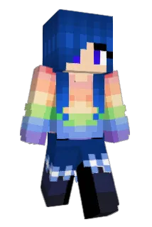 nymphais Minecraft avatar full body