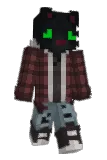 nymphbat Minecraft avatar full body