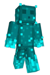 oAqua0 Minecraft avatar full body