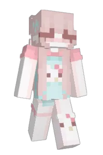 oBlau Minecraft avatar full body
