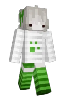 oChartreuse Minecraft avatar full body