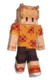 oGarfield Minecraft avatar full body