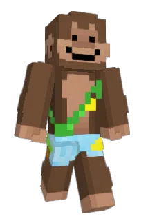 oIced Minecraft avatar full body