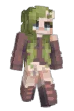 oPeaches Minecraft avatar full body