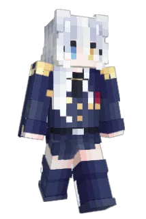 oWhite_FoXo Minecraft avatar full body