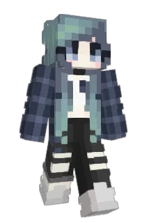 obrazek_kuba Minecraft avatar full body