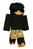 offbrand Minecraft avatar full body