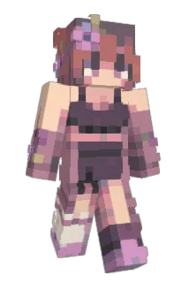 offcenter Minecraft avatar full body
