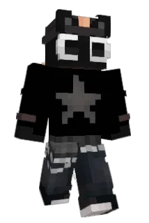 offensing Minecraft avatar full body