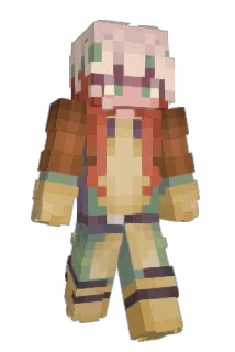 oikirby Minecraft avatar full body