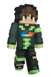 okaybean Minecraft avatar full body