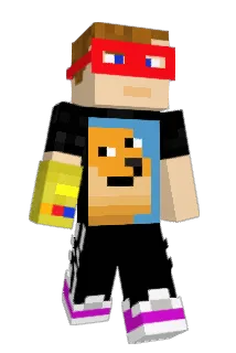 okostice Minecraft avatar full body