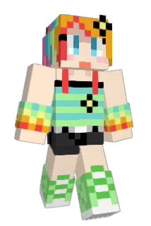 oksamilk Minecraft avatar full body