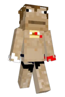 ollyshake Minecraft avatar full body