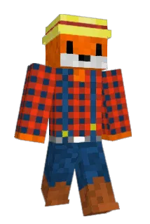 omebert Minecraft avatar full body