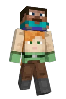 oneparksa Minecraft avatar full body