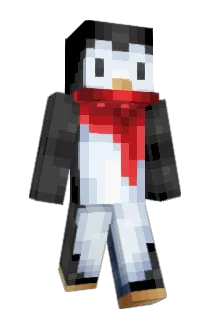 ooPenguin Minecraft avatar full body