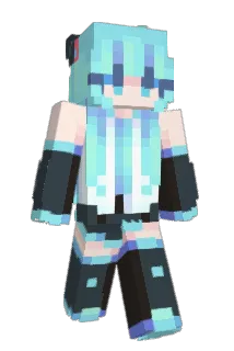 oowaka Minecraft avatar full body