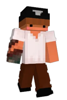 orangboat Minecraft avatar full body