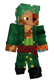 orange_explorer Minecraft avatar full body