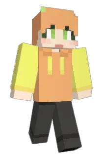 orange_ral Minecraft avatar full body
