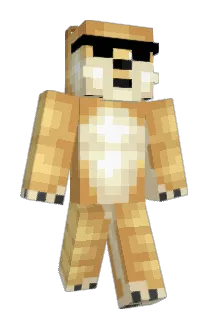 orange_striker Minecraft avatar full body