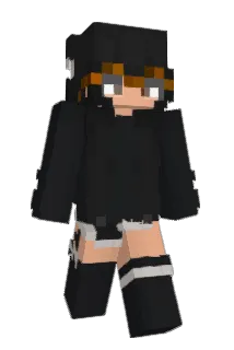 orangebeel Minecraft avatar full body