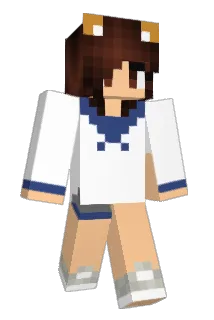 orangecaat Minecraft avatar full body