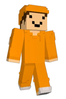 orangeyeez Minecraft avatar full body