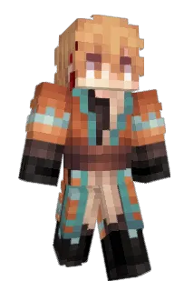 orangietree Minecraft avatar full body