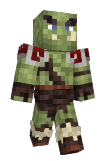orkandbeans Minecraft avatar full body