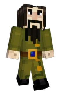 orthoXD Minecraft avatar full body