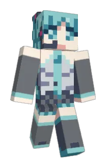 osinko Minecraft avatar full body
