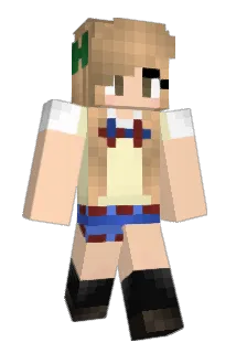 otome_green Minecraft avatar full body