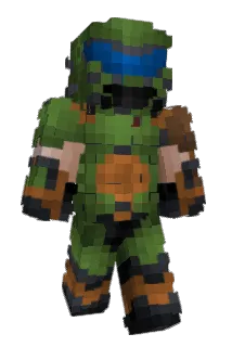 otterfeet Minecraft avatar full body