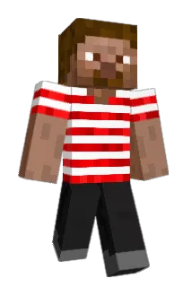 otylosc Minecraft avatar full body