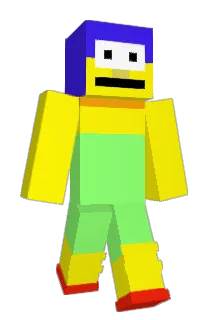otypka Minecraft avatar full body