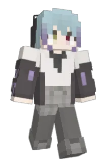 ouka_ao Minecraft avatar full body