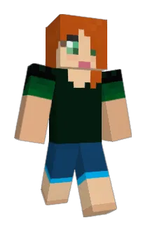 over_nerd Minecraft avatar full body