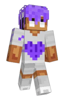 overcharred Minecraft avatar full body