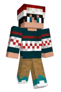 overgifted Minecraft avatar full body