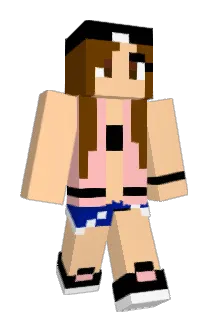 overnono Minecraft avatar full body