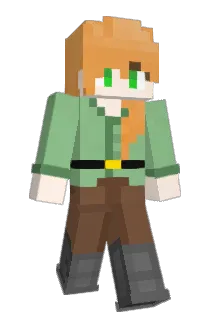 oversave Minecraft avatar full body